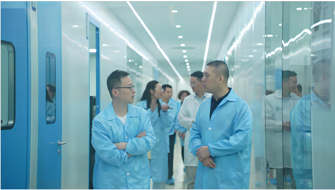 湖北省市场监督管理局、湖北省计量测试技术研究院领导一行到访创芯检测实验室交流合作