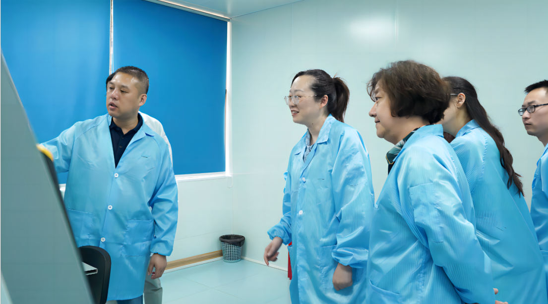 湖北省市场监督管理局、湖北省计量测试技术研究院领导一行到访创芯检测实验室交流合作